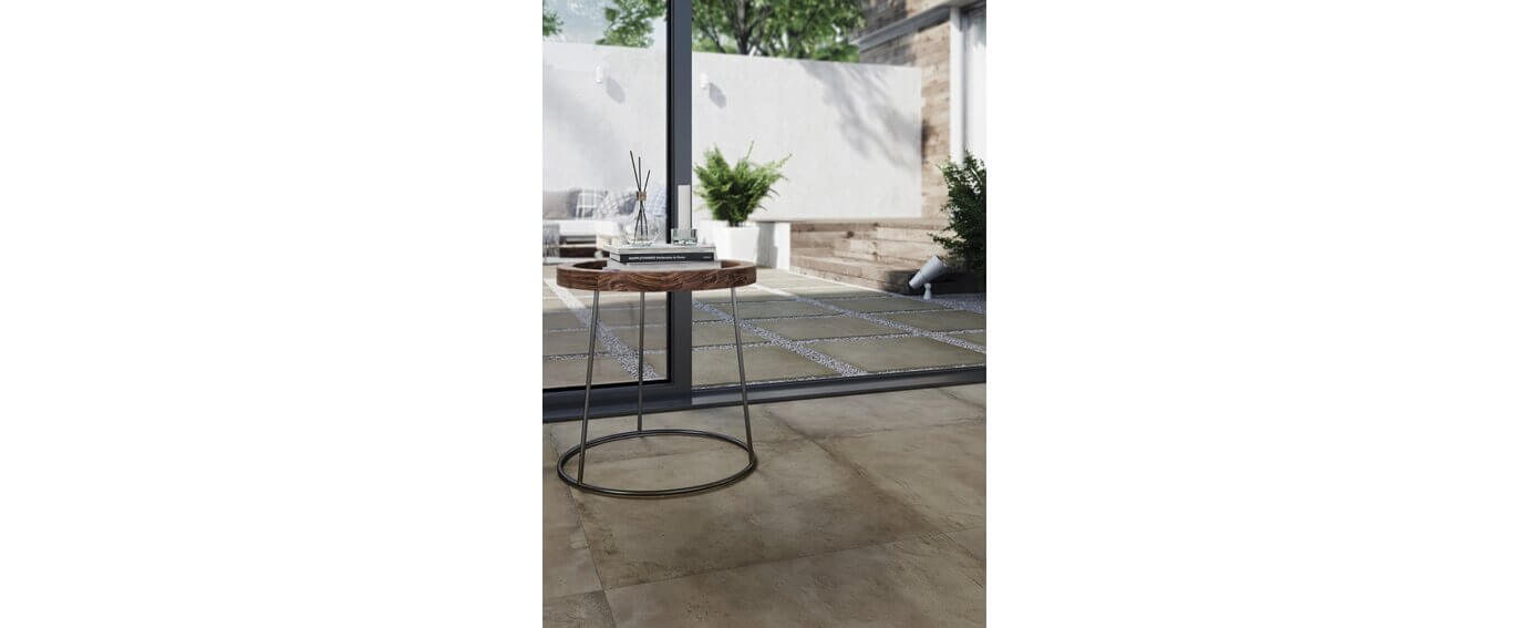 Grohn 60x60 Seattle Braun TERRASSENPLATTEN Beton-optik