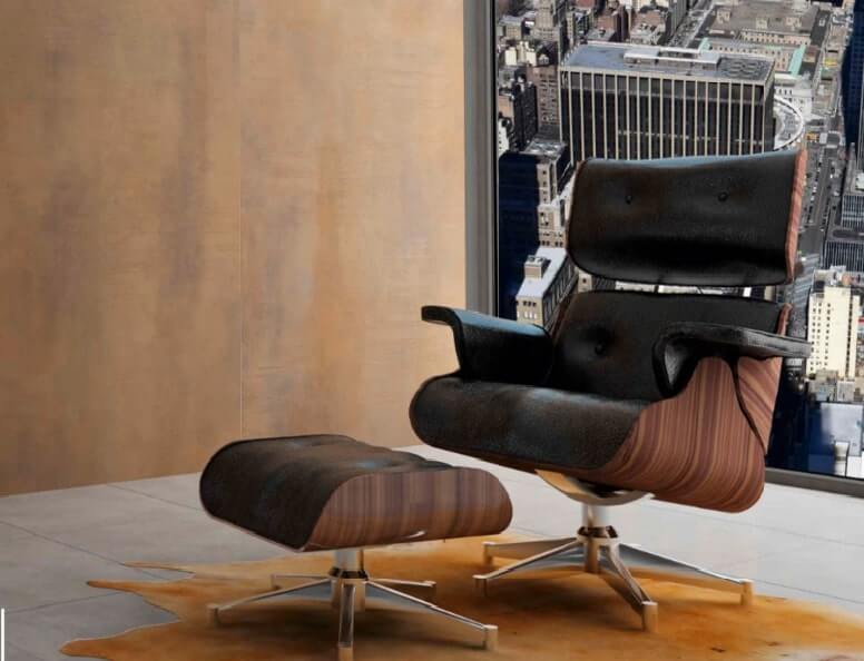 Fliesen Wand+Boden Interbau 120x120 Detroit COPPER BROWN
