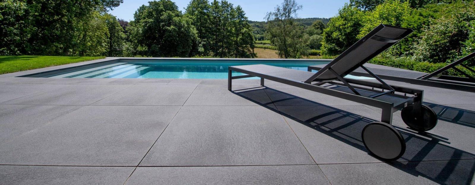 Grohn 60x60 Seattle Anthrazit TERRASSENPLATTEN Beton-optik