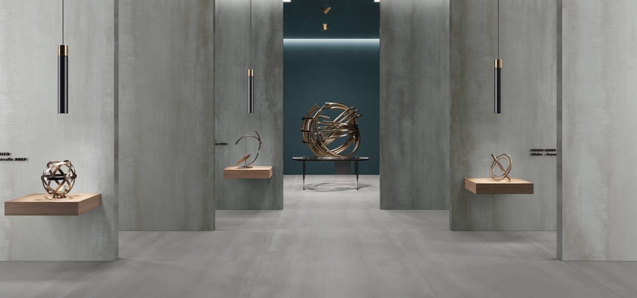Fliesen Wand+Boden Villeroy & Boch 60x60 BETONOPTIK Metalyn SILVER