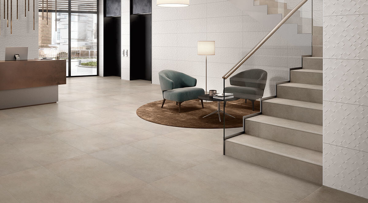 Fliesen Wand+Boden Villeroy & Boch 30x120 STEINOPTIK X-Plane BEIGE
