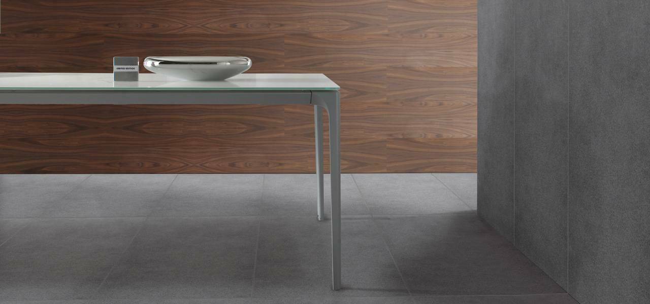 Interbau 120x120 Tacoma Anthrazit WAND + BODEN Fliesen Stein-Beton-Optik