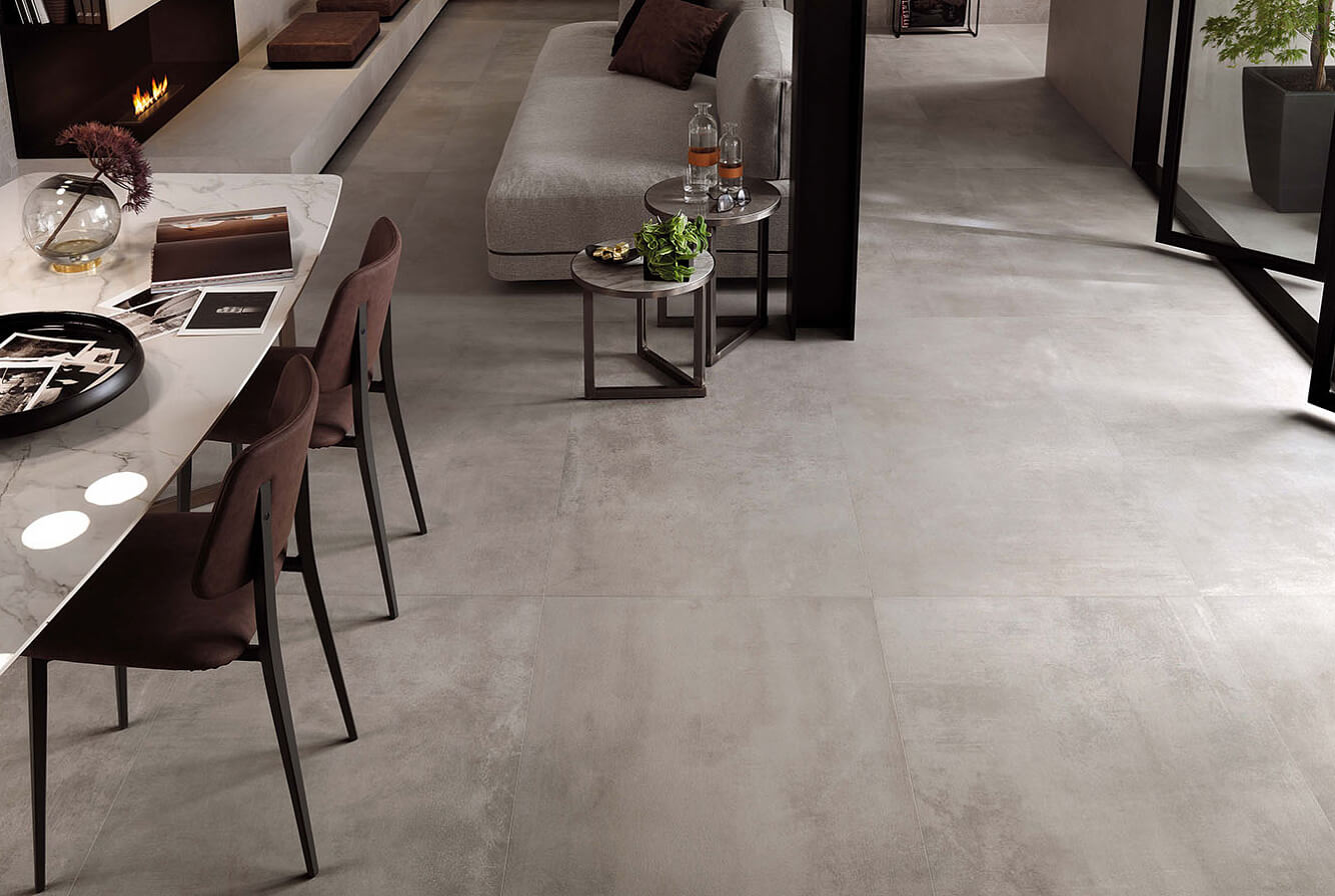 Mileo24 60x120 Unlimited Grau BODEN-WAND-Fliesen Stein-Beton-optik