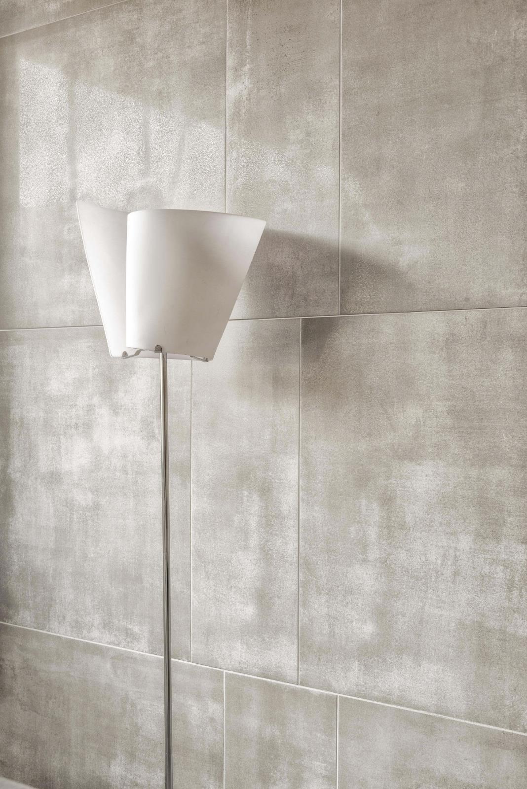 Fliesen Wand+Boden Villeroy & Boch 80x80 BETONOPTIK Metalyn SILVER
