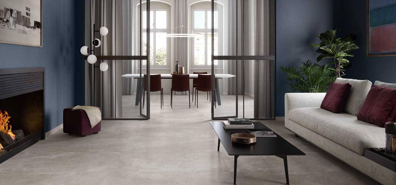 Villeroy & Boch 60x120 Stein-optik Bellagio Shadow Geläppt Fliesen Wand+Boden