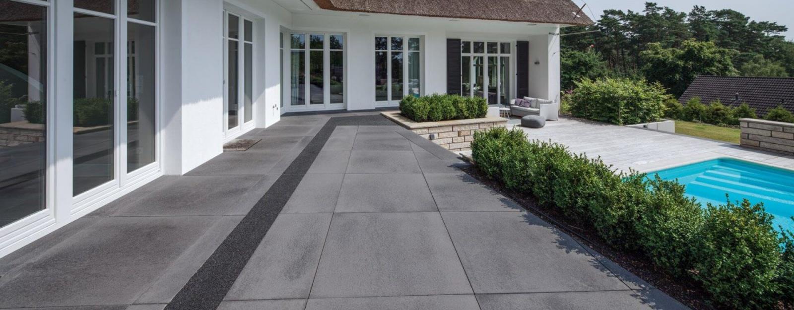 Grohn 60x60 Seattle Grau TERRASSENPLATTEN Beton-optik