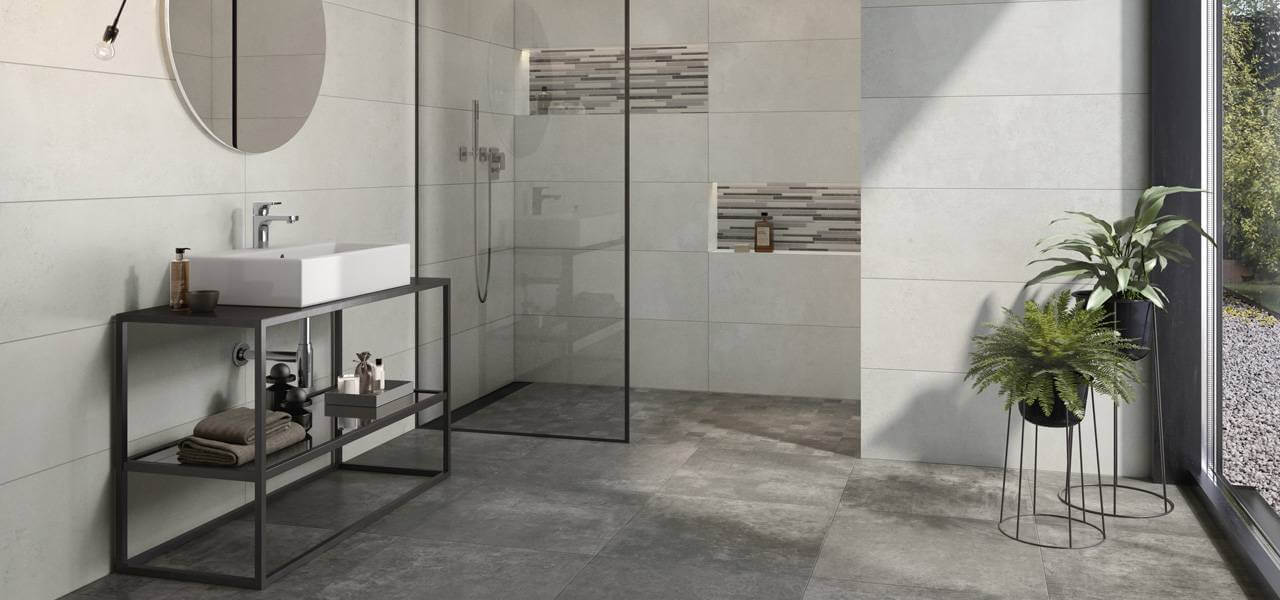 Villeroy & Boch Atlanta 60x120 foggy grey matt BODEN+WAND-Fliesen Stein-optik