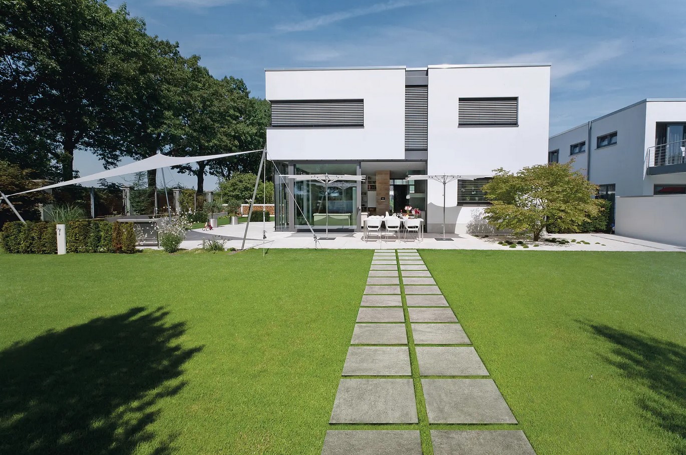Gepadi 100x100x2 Nexos Grau Matt Steinoptik Betonoptik Stahloptik Rektifiziert Terrassenplatten