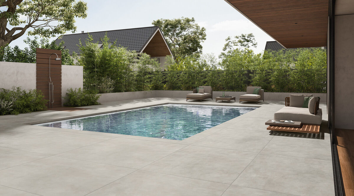 Villeroy & Boch 80x80 Memphis Warm Grey TERRASSENPLATTEN Stein-Beton-Optik