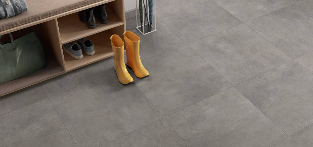 Villeroy & Boch Section anthrazit matt 60x60 BODEN-WAND-Fliesen Beton-optik