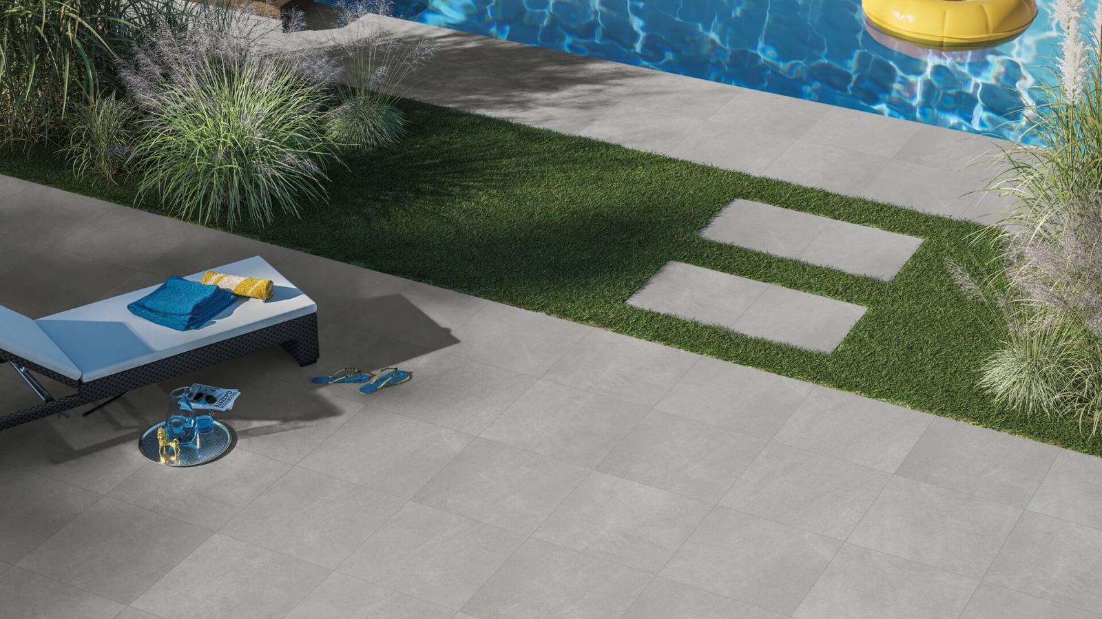 Gepadi 90x90 Nexos Stone 20 grau matt Terrassenplatte Steinoptik