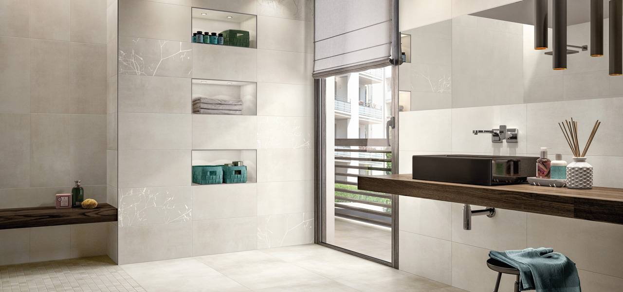 Villeroy & Boch Spotlight 60x60 weiß matt BODEN-WAND-Fliesen Beton-optik