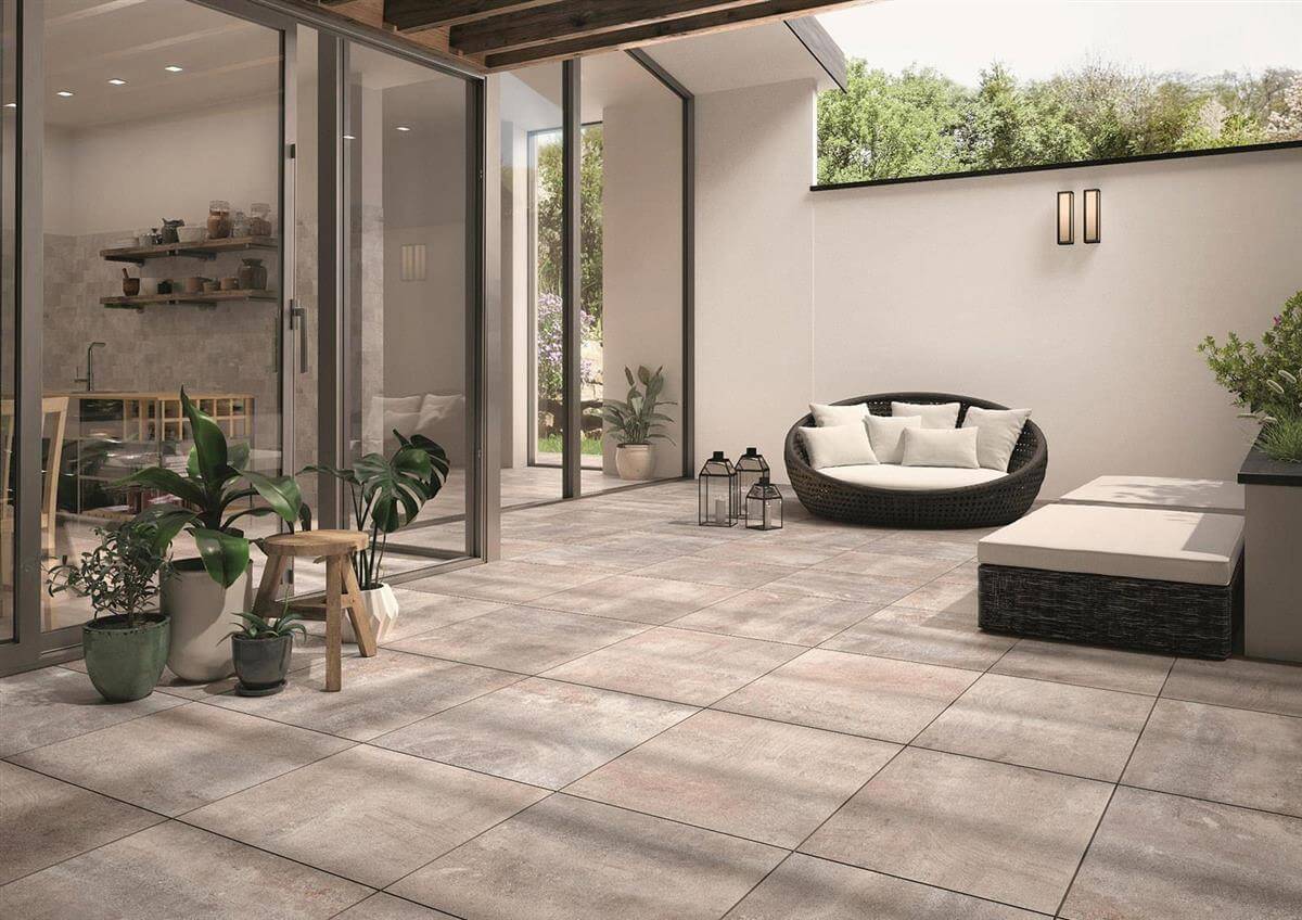 Terrassenplatten Villeroy & Boch 40x80 STEINOPTIK Cadiz OUTDOOR 20 GREY MULTICOLOR