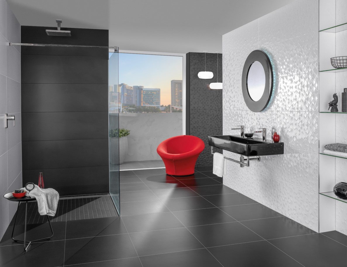 Fliesen Villeroy & Boch 40x120 Monochrome Magic Dekor White Matt Dekorfliesen
