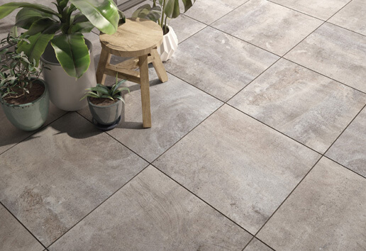 Terrassenplatten Villeroy & Boch 40x80 STEINOPTIK Cadiz OUTDOOR 20 GREY MULTICOLOR