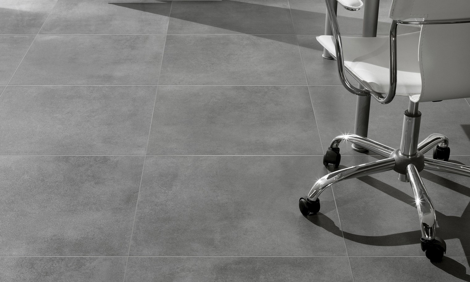 RAK Ceramics 75x75 Surface Mid Grey Lapato anpoliert Steinoptik Rektifiziert