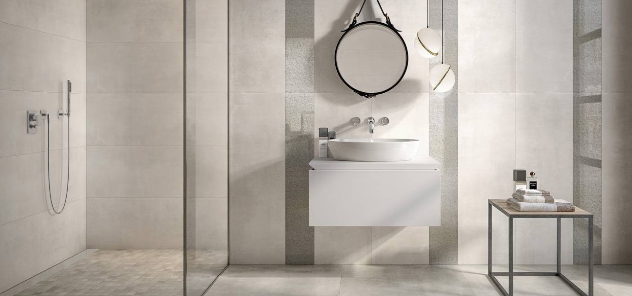 Fliesen Wand+Boden Villeroy & Boch 80x80 BETONOPTIK Metalyn SILVER