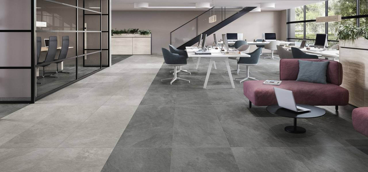 Villeroy Boch 60x60 Warehouse anthrazit Wand+Boden Fliesen
