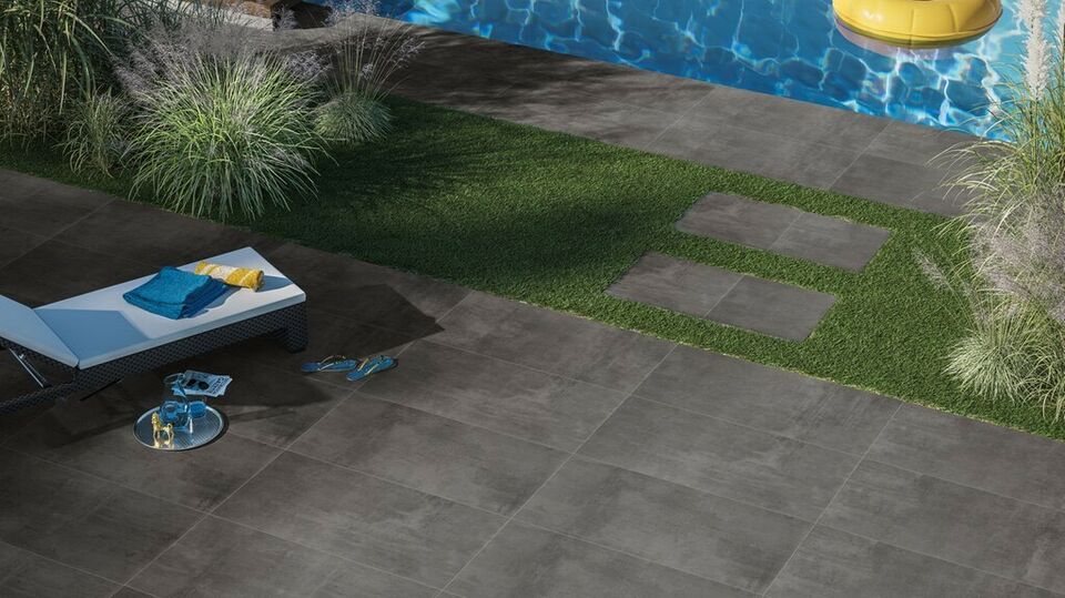 Gepadi N261-F05M 60x120 Nexos Anthrazit Matt Stein-Beton-Optik Terrassenplatten