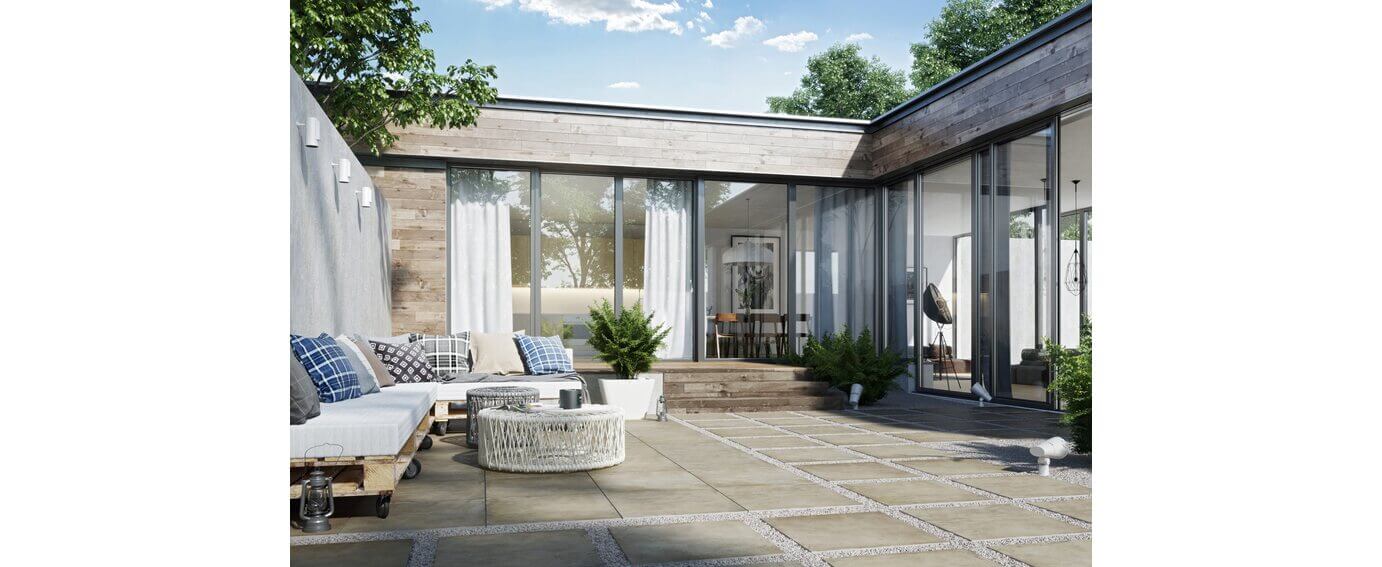 Grohn 60x60 Seattle Braun TERRASSENPLATTEN Beton-optik