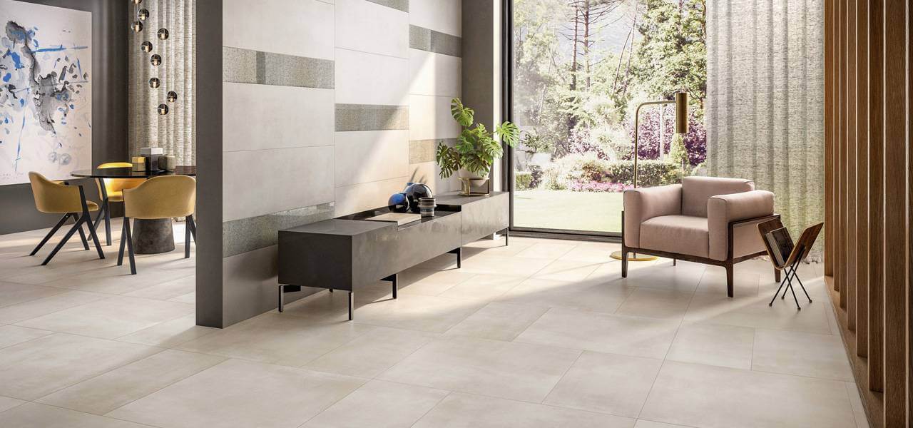 Villeroy & Boch Spotlight 60x60 weiß matt BODEN-WAND-Fliesen Beton-optik