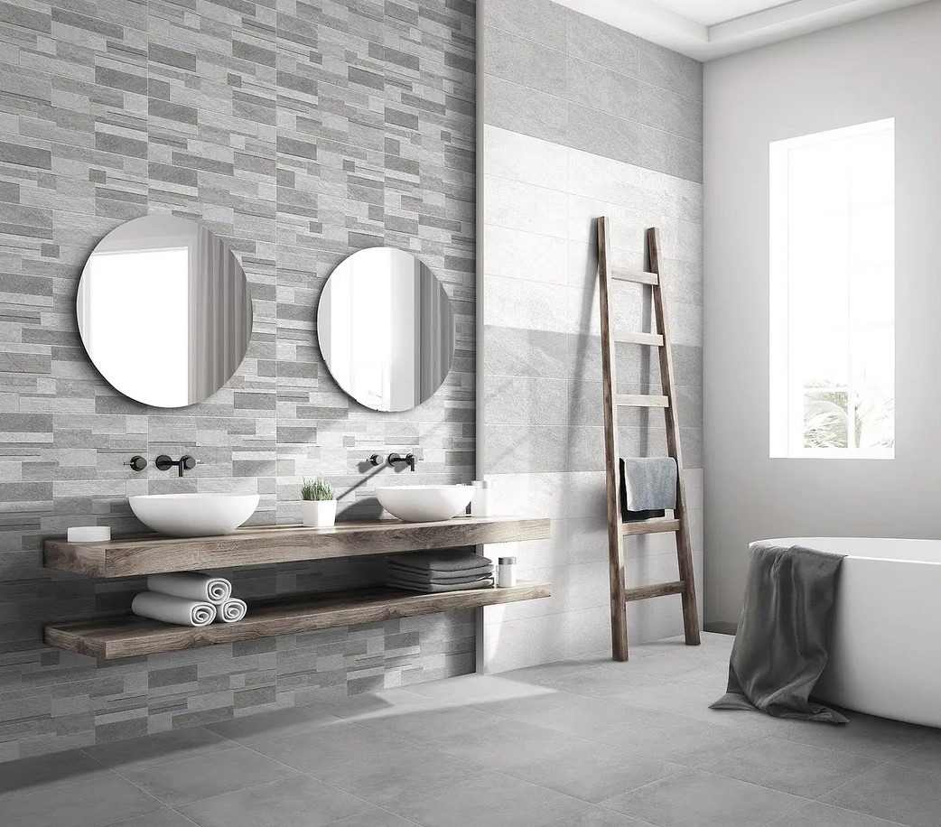 Meissen 60x60 Keramik More Grey matt Feinsteinzeug Steinoptik Rektifiziert Wand-Bodenfliese