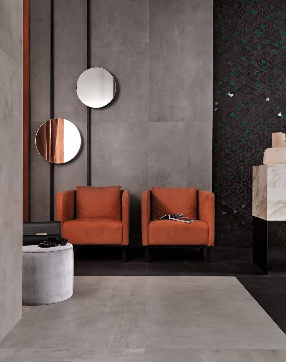 Mileo24 60x120 Unlimited Grau BODEN-WAND-Fliesen Stein-Beton-optik