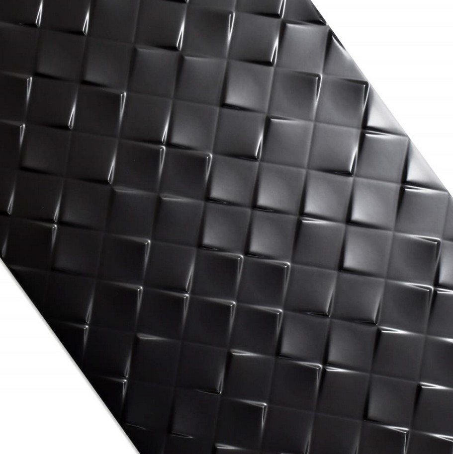 Villeroy & Boch 40x120 Monochrome Magic Excellence Uni Schwarz matt Dekorfliese