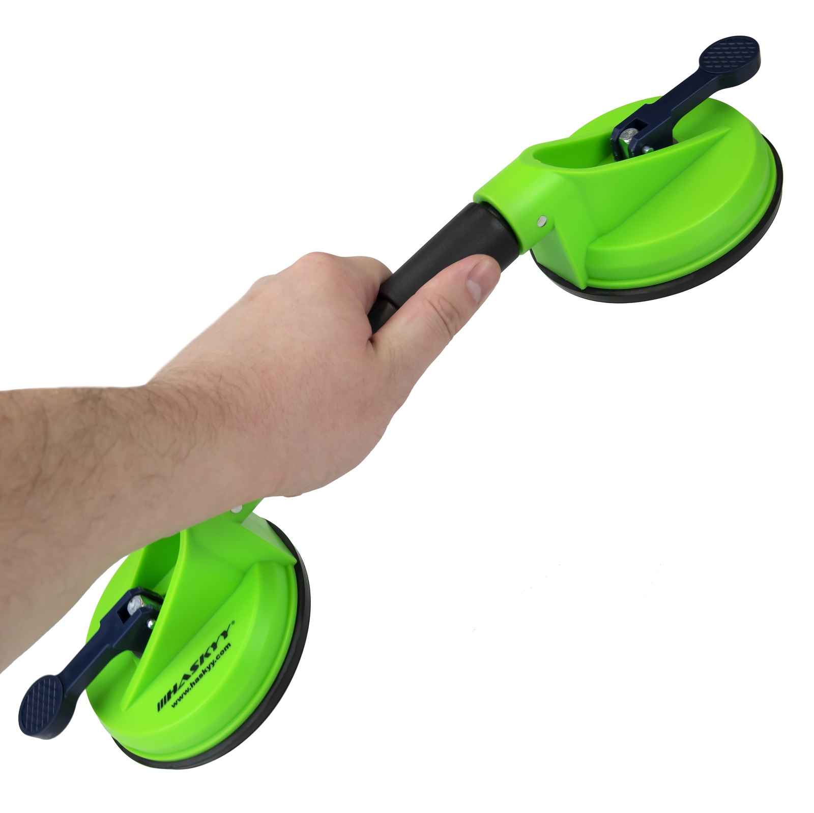 Fliesen und Terassen Saugheber Set mit flexiblen Saugköpfen