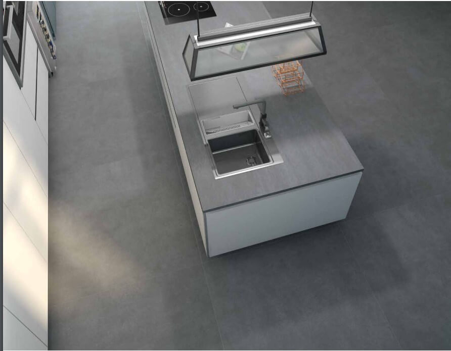 Interbau Tacoma 60x60 Anthrazit BODEN-WAND-Fliesen Stein-optik