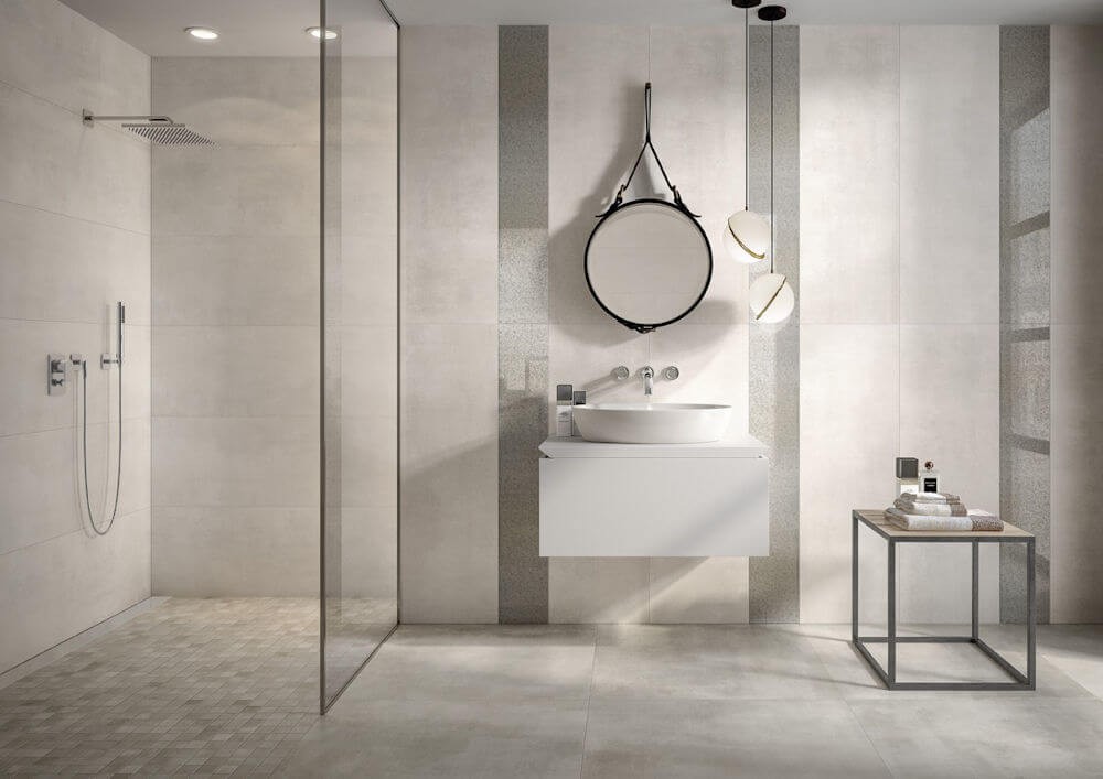Fliesen Wand+Boden Villeroy & Boch 40x80 BETONOPTIK Spotlight GRAU / GREY